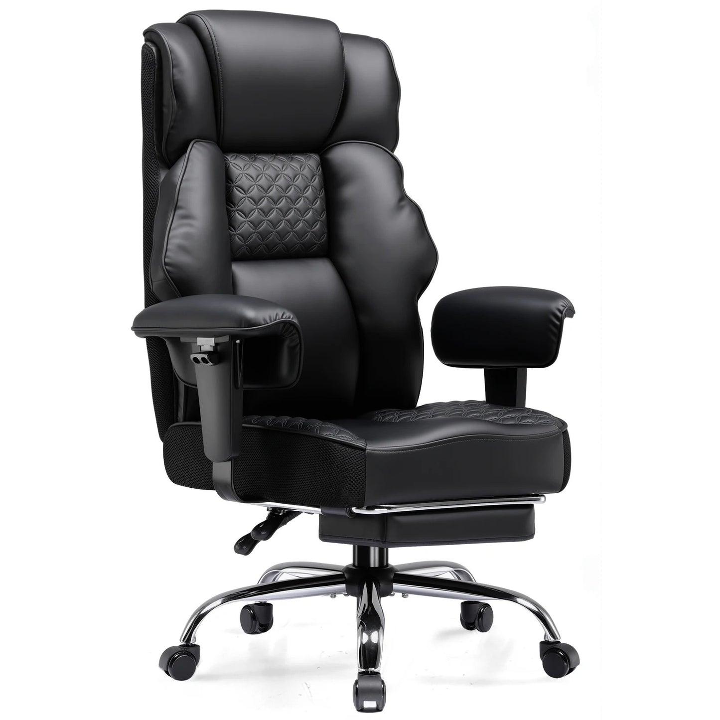 GTPLAYER Gaming Stuhl, breiter Bürostuhl mit Taschenfeder, Ergonomischer PC-Stuhl, Verstellbarer und Drehbarer Schreibtischstuhl