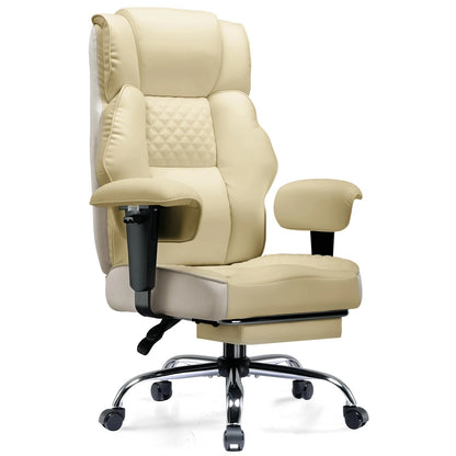 GTPLAYER Gaming Stuhl, breiter Bürostuhl mit Taschenfeder, Ergonomischer PC-Stuhl, Verstellbarer und Drehbarer Schreibtischstuhl