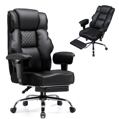 GTPLAYER Gaming Stuhl, breiter Bürostuhl mit Taschenfeder, Ergonomischer PC-Stuhl, Verstellbarer und Drehbarer Schreibtischstuhl
