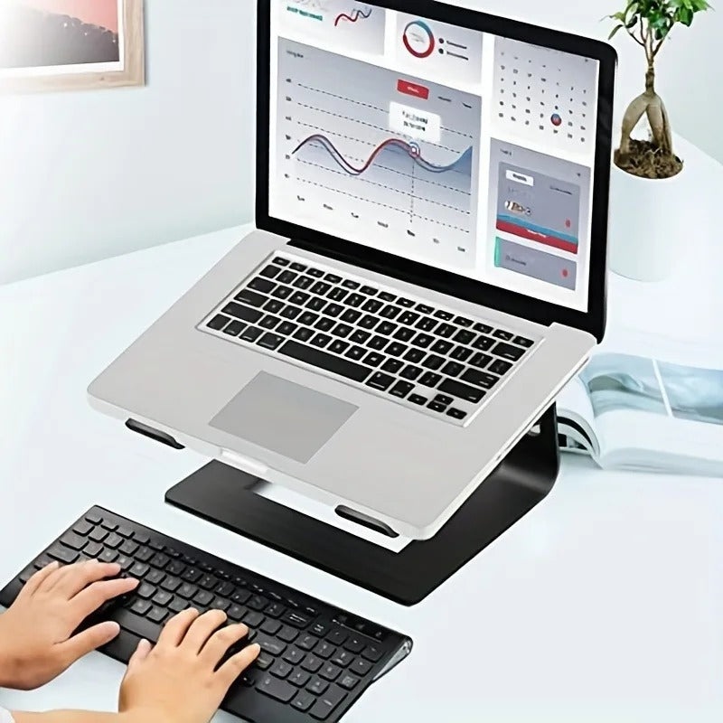 Vertikaler Laptopst änder ergonomischer Aluminium-Laptop-Computerst änder Laptop-Riser Notebook-Halterst änder MacBook Pro-Unterstützung