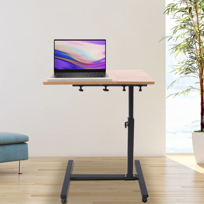 NEUER Verstellbarer Laptop-Tisch 360 ° Drehbarer Tischständer für Mobilgeräte, Home-Office-Ablage, Rollbarer Stehtisch, Computer-Arbeitsstation