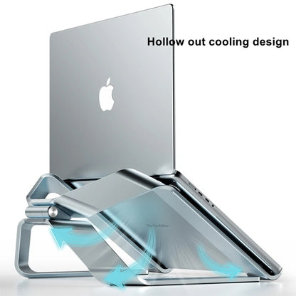 Laptop-Ständer, verstellbarer Notebook-Tablet-Ständer aus Aluminiumlegierung, bis zu 17,3 Zoll Laptop, tragbarer Klapphalter, Kühlhalterung