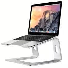 Vertikaler Laptopst änder ergonomischer Aluminium-Laptop-Computerst änder Laptop-Riser Notebook-Halterst änder MacBook Pro-Unterstützung