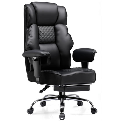 GTPLAYER Gaming Stuhl, breiter Bürostuhl mit Taschenfeder, Ergonomischer PC-Stuhl, Verstellbarer und Drehbarer Schreibtischstuhl