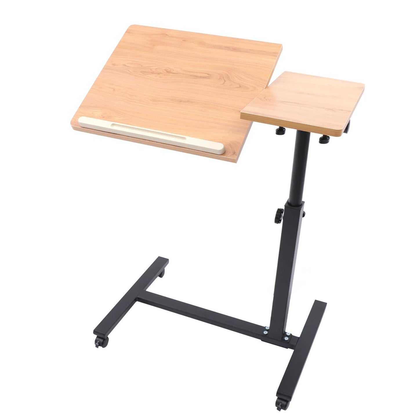 NEUER Verstellbarer Laptop-Tisch 360 ° Drehbarer Tischständer für Mobilgeräte, Home-Office-Ablage, Rollbarer Stehtisch, Computer-Arbeitsstation