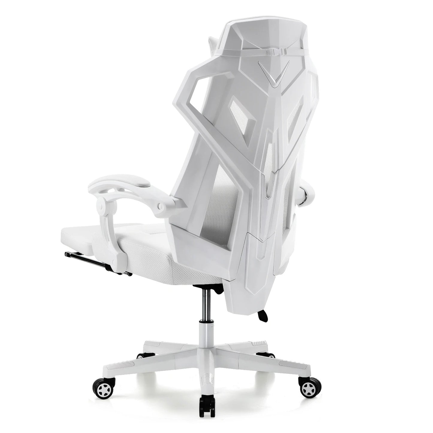 GTPLAYER Ergonomischer Bürostuhl Schreibtischstuhl Gamingstuhl Drehstuhl Verstellbarer Lordosenstütze Kopfstütze Rückenschonend