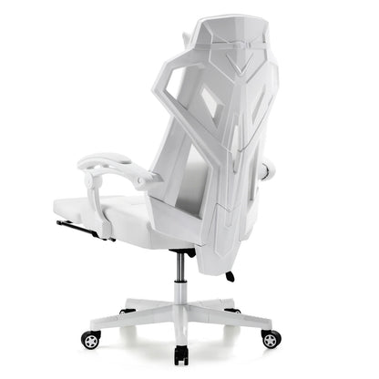 GTPLAYER Ergonomischer Bürostuhl Schreibtischstuhl Gamingstuhl Drehstuhl Verstellbarer Lordosenstütze Kopfstütze Rückenschonend